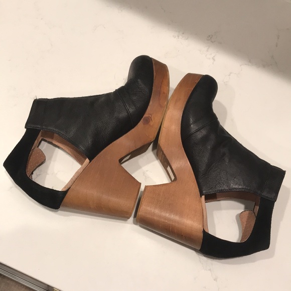 Free People black Amber orchard clog heel - Picture 5 of 7